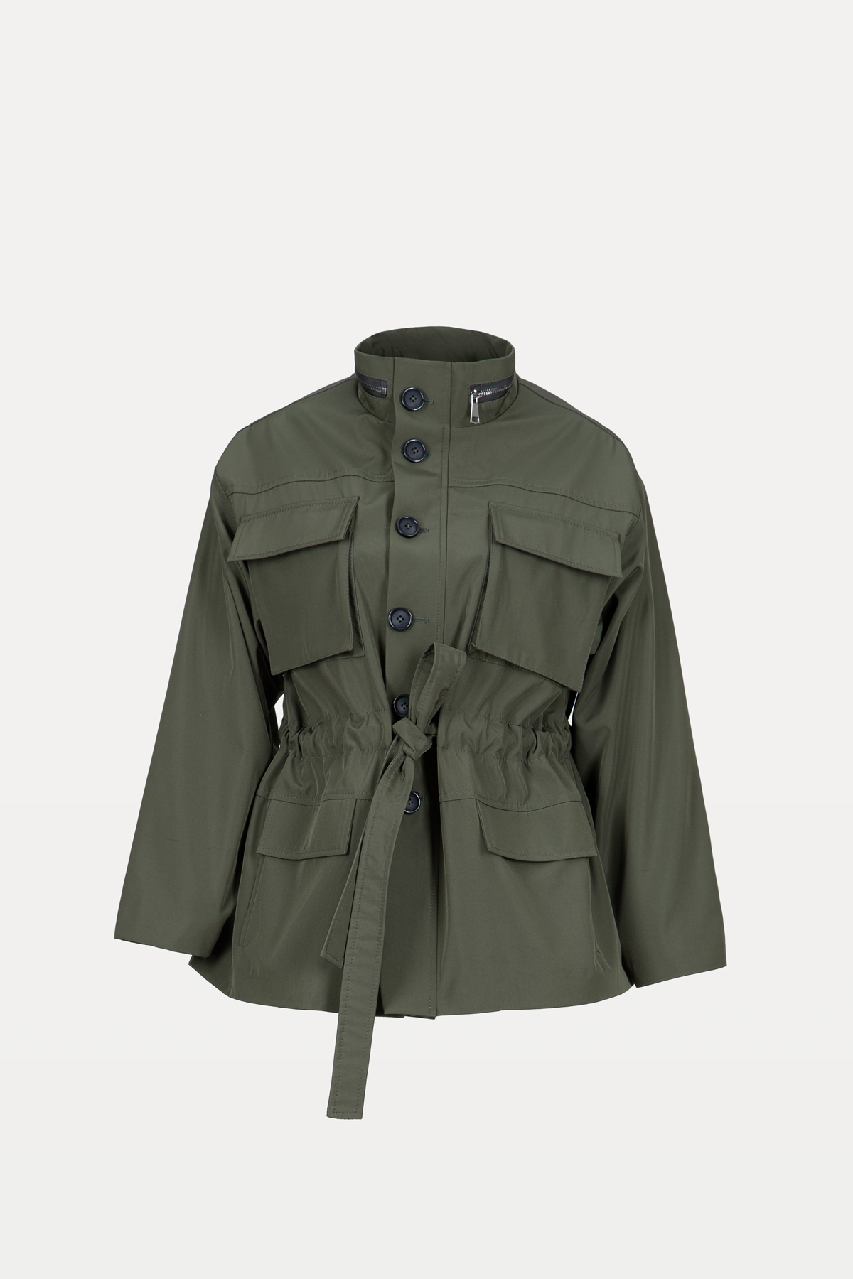 Jade Short Raincoat