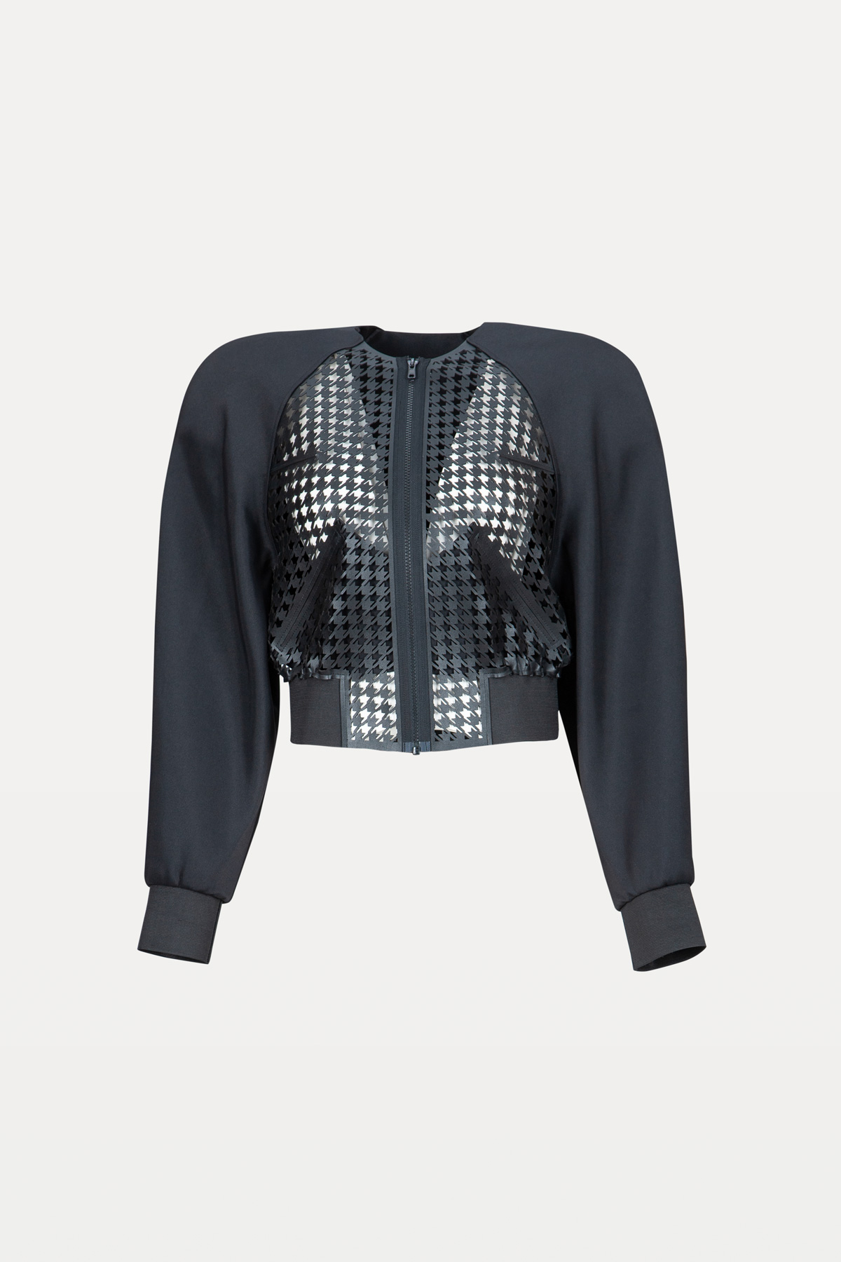 Pied de Poulet Bomber Jacket 