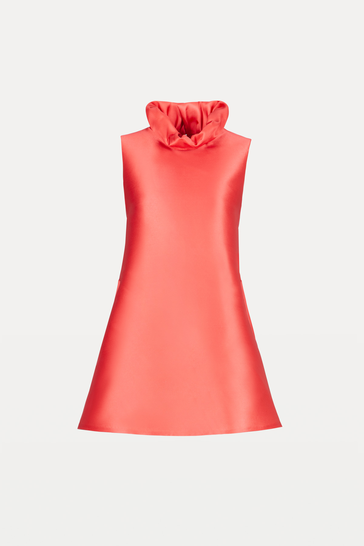 Sleevles Raffle Evening Dress