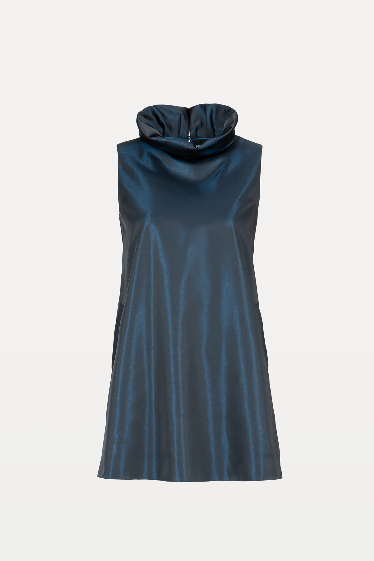 Sleevles Raffle Evening Dress