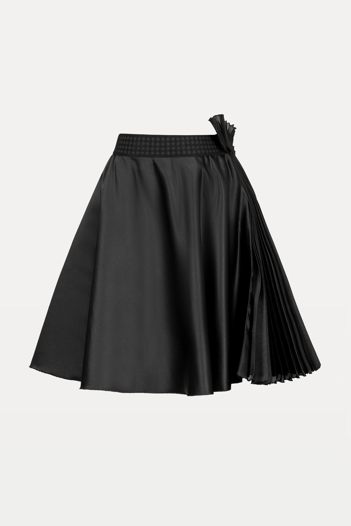 Sculpted Pleat Circle Skirt