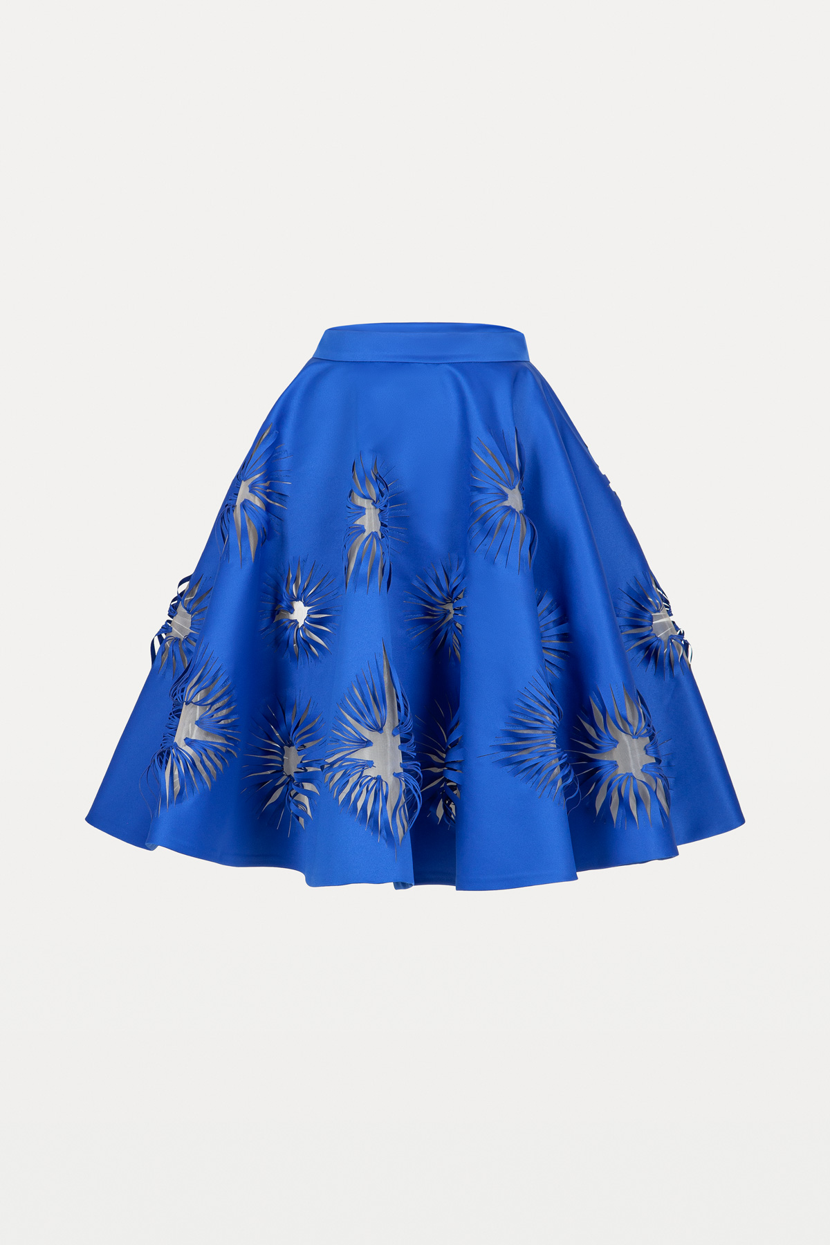 Sculpted Floral Skirt