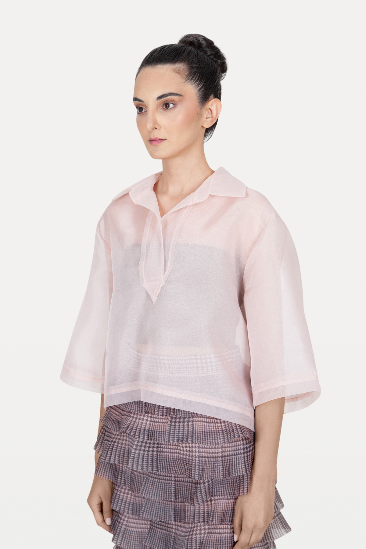 Organza Polo Shirt